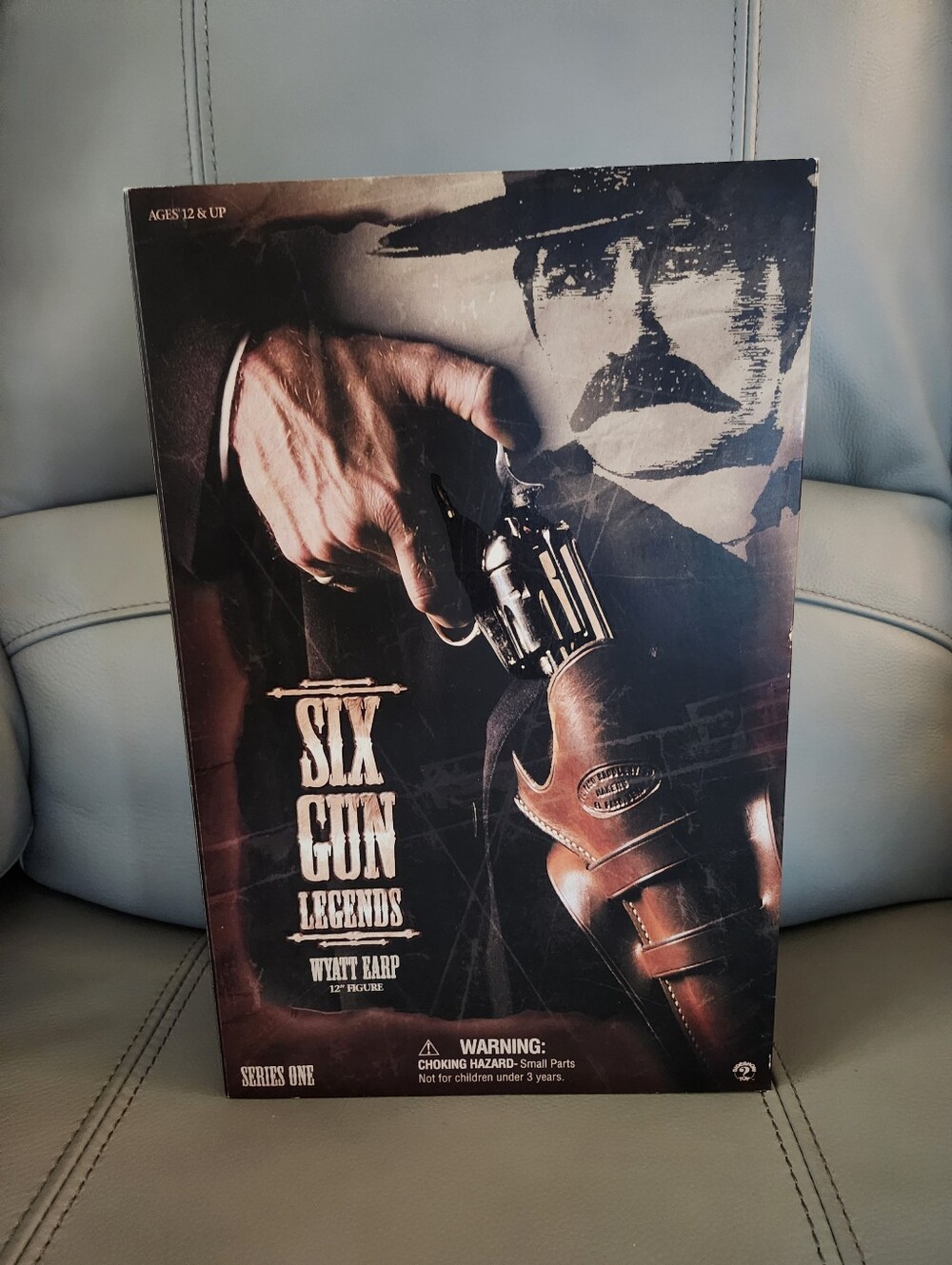 Six Gun Legends Wyatt Earp Boxed Figure - Brown/Tan Accents